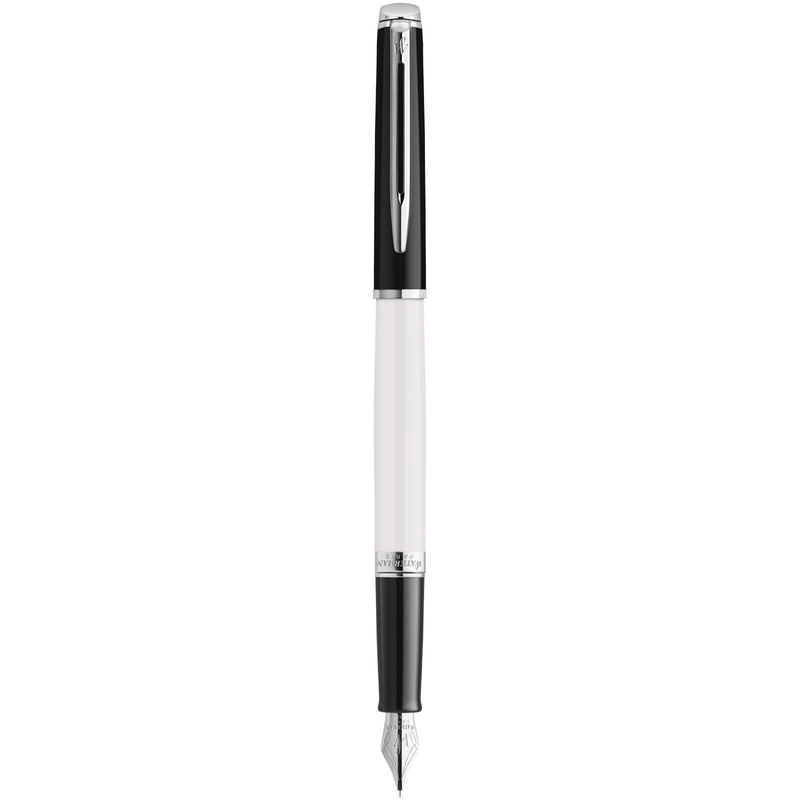 Waterman Hemisphere fargeblokkerende fyllepenn med palladiumkant