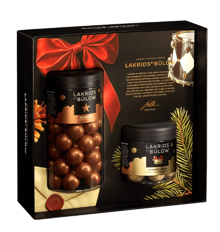 Lakrids by Bülow Black Box (Classic & Cherry Sour) 385g