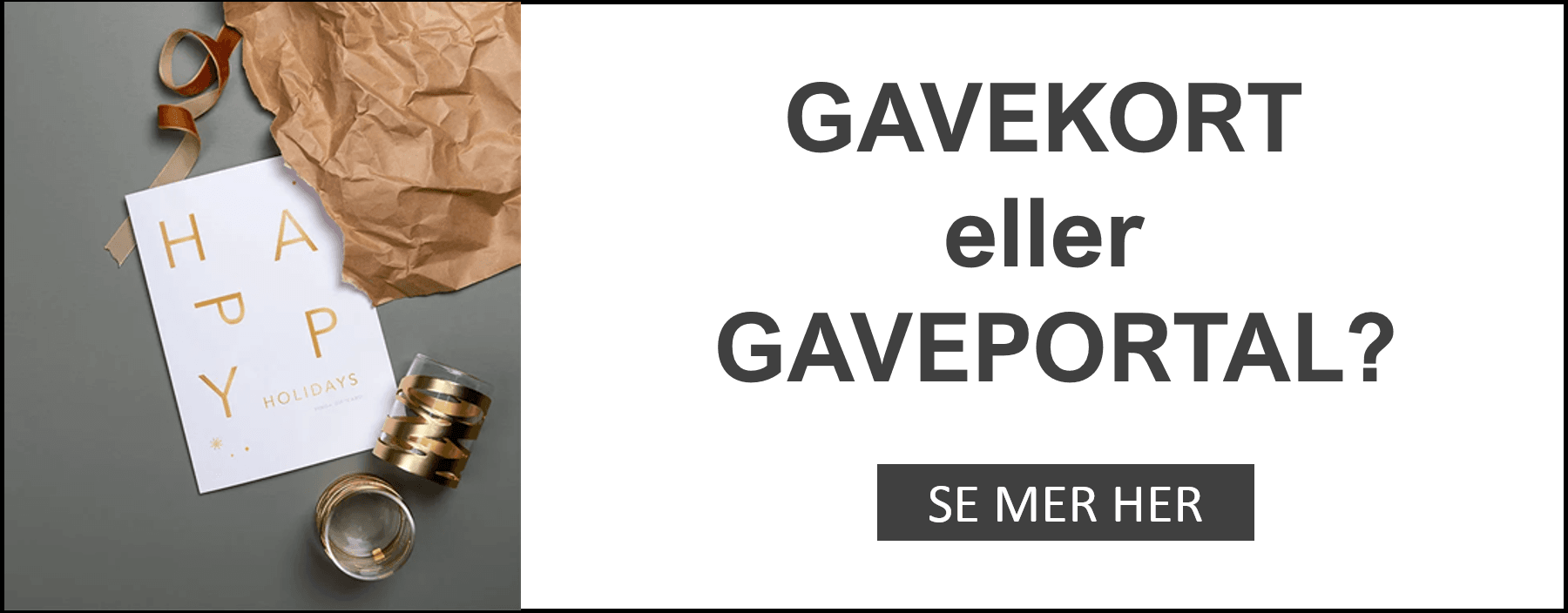 Gavekort og gaveportal